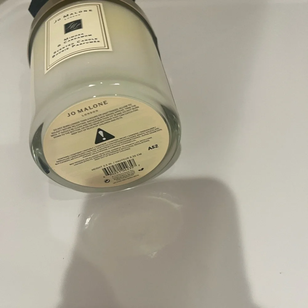 Jo Malone Mimosa & Cardamom Candle - Cream and Black